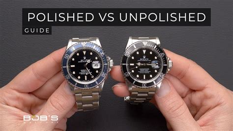 how to polish a rolex watch